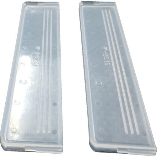 樹脂製 RING STAR スーパーピッチ5.5mmL/R 仕切板W-2310クリア [W-2310-C] 販売単位：1