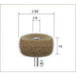 ナカニシ ファイバーサンダー (1Pk(袋)=3本入) [48733] 販売単位：1