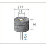 �ʥ��˥� ���ݥ󥸥������ ������γ�� (3����) γ��#400 ����15mm [48796] ����ñ�̡�1 ����̵��