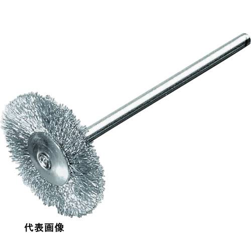 4017359392195｜483-9633 [410223] 1個販売 こちらの商品はメール便対応商品です。メール便対応数：25（※1回のご注文で対応数の合計が101以上だとメール便は対応できませんので予めご了承下さい。) システム上、送料無料と表記されていても、沖縄県・離島宛、大型商品は追加料金をいただく場合があります。別途費用が発生する場合、システムの都合上ご購入時の自動配信メールには追加料金が含まれておりません。当店でご注文内容を確認し、別途メールにてご請求金額を連絡致します。商品画像については実際の製品と異なる場合がございます。あくまでも商品のスペックをご確認の上ご注文をお願いいたします。※この商品は受注発注の商品です。その為メーカーに在庫がない場合がございます。その場合は大変申し訳ございませんがキャンセルとさせて頂きます。予めご了承下さい。483-9633特長電動工具等に容易に取付が可能です。高品位の線材を使用しており、耐久性に優れ、長寿命です。用途小面積の表面や溝部分など、繊細な研磨作業を要する箇所に。仕様線径(mm)：0.1毛材：ワイヤ鋼外径(mm)：22毛丈(mm)：6軸長(mm)：42軸径(mm)：3最高使用回転数(rpm)：10000全長(mm)：47材質_仕上軸:スチール質量4.300G注意作業時は必ず安全帽、安全メガネなどの保護具をご着用ください。原産国ドイツJANコード4017359392195「ルーペスタジオ」では、拡大鏡(虫眼鏡/ルーペ)、双眼鏡、単眼鏡、望遠鏡などのレンズ製品を主に取り扱っております。工具製品は常には在庫しておらずお取りよせとなります。ご了承下さい。軸付ブラシ 軸付ホイールブラシLESSMANN 軸付ミニチュアブラシ 関連商品へ