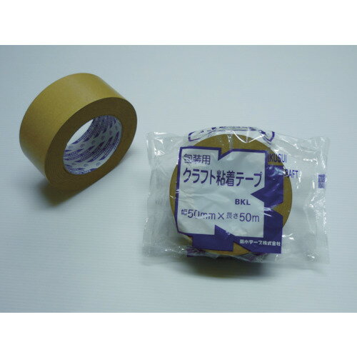 菊水 クラフト粘着テープ キクラフトBKL 50mm×50m [113-50] 販売単位：1
