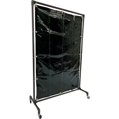 TRUSCO トラスコ中山 溶接遮光フェンス 1015型単体 キャスター 深緑 [YF1015-DG] 販売単位：1 送料無料(4)