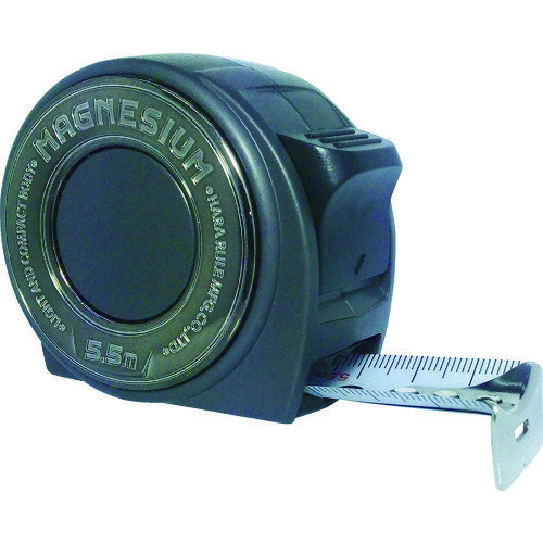 4954771150579｜484-1654 [MGN2555] 1個販売 システム上、送料無料と表記されていても、沖縄県・離島宛、大型商品は追加料金をいただく場合があります。別途費用が発生する場合、システムの都合上ご購入時の自動配信メールには追加料金が含まれておりません。当店でご注文内容を確認し、別途メールにてご請求金額を連絡致します。商品画像については実際の製品と異なる場合がございます。あくまでも商品のスペックをご確認の上ご注文をお願いいたします。※この商品は受注発注の商品です。その為メーカーに在庫がない場合がございます。その場合は大変申し訳ございませんがキャンセルとさせて頂きます。予めご了承下さい。484-1654特長より小ささを追求したコンパクトボディです。マグネシウム合金で軽く丈夫です。ケースと爪が壊れにくいショックアブソーバー付です。仕様テープ長さ(m)：5.5テープ幅(mm)：25水平保持(m)：2.3目盛仕様：両面印刷ショックアブソーバー：あり仕様2移動爪ロックタイプJIS1級両面目盛455mmピッチ表示：あり減速ボタン：なしショックアブソーバー：ありベルトフック付材質_仕上テープ:スチールバネ：ステンレス質量265.000G原産国日本JANコード4954771150579「ルーペスタジオ」では、拡大鏡(虫眼鏡/ルーペ)、双眼鏡、単眼鏡、望遠鏡などのレンズ製品を主に取り扱っております。工具製品は常には在庫しておらずお取りよせとなります。ご了承下さい。コンベックス ロックタイプコンベックスプロマート マグネシウム25 関連商品へ