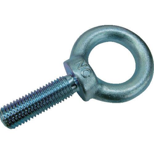 工具 ボルト ネジ 吊り下げ 吊るす ねじ 荷役 NANIWA アイボルト ユニクロ M10×50 [EL3001050] 販売単位：1