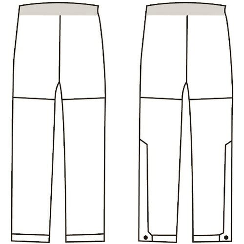 アイトス ディアプレックス レインパンツ チャコール L レイングッズ [56302-014-L] 販売単位：1 送料無料