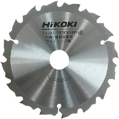 HiKOKI ���åץ���(�ż��Ҷȷϥ����ǥ�����) 125mmX20 16��� [0037-1217] 00371217 ����ñ�̡�1