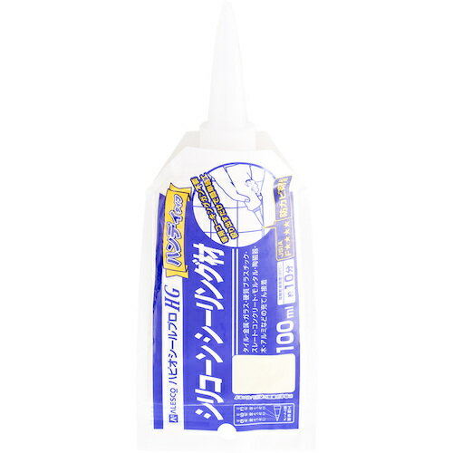 KANSAI シリコーンシーリング材 ハピオシールプロHGパウチ ホワイト 100ML [00417