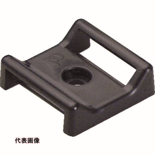 PANDUIT タックタイ用タイマウント M3ネジ止め 黒 (100個入) [ABMT-S6-C20] 販売単位：1 送料無料