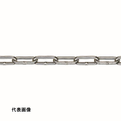 乐天商城 - 水本 【要長さ指定】アルミカラーチェーン シルバー AL-8S 長さ・リンク数指定カット 2.1~3m [AL-8-3C-S] AL83CS 販売単位：1 送料無料