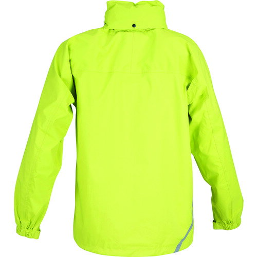 TRUSCO トラスコ中山 フードが回るストレッチレインスーツ ツバつき ライム 3L レイングッズ [NRSR-LM-3L] NRSRLM3L 販売単位：1 送料無料