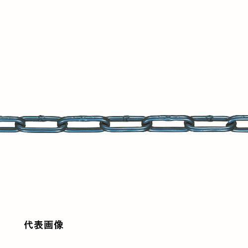 Rakuten - 水本 【要長さ指定】アルミカラーチェーン ブルー AL-5B 長さ・リンク数指定カット 29.1~30m未満 [AL-5-30C-B] AL530CB 販売単位：1 送料無料