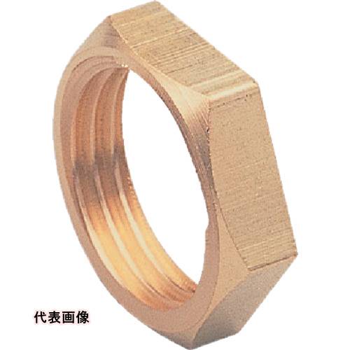 継手 配管 ネジ ねじ 建築 ASOH ロックナット PF3/8 工事 [NR-1003] 販売単位：1