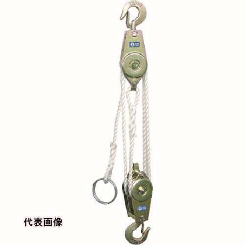 手動チェンブロック HHH ロープホイスト 250kg 揚程3m [RH250] 販売単位：1 送料無料