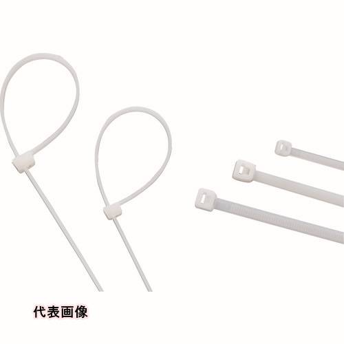結束バンド 工具 ケーブル 配線 固定 屋内用 TRUSCO トラスコ中山 ケーブルタイ 幅2.4mmX100mm 最大結束Φ22 100本入 [TRCVJ-100] TRCVJ100 販売単位：1