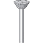 ナカニシ 電着ダイヤモンドバー 逆テーパー型 φ9×3.5×軸φ2.34 #130 [11406] 販売単位：1