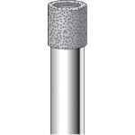 ナカニシ 電着ダイヤモンドバー 円筒型 φ7×7×軸φ6 #100 [13036] 販売単位：1