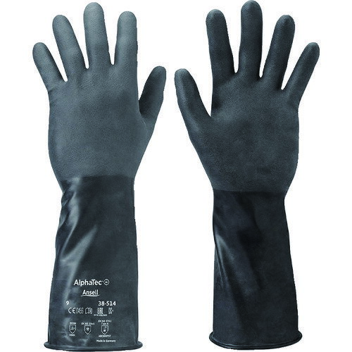 Rakuten - Ansell 【売切廃番】耐薬品手袋 アルファテック 38-514 Lサイズ [38-514-9] 385149 販売単位：1 送料無料