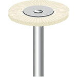 ナカニシ 毛ブラシ ハード 豚毛 (10本入) 外径20mm [50113] 販売単位：1 送料無料