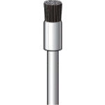 軸付カップ型ブラシ ナカニシ 毛ブラシ ハード 馬毛 (10本入) 外径5mm [50321] 販売単位：1 送料無料