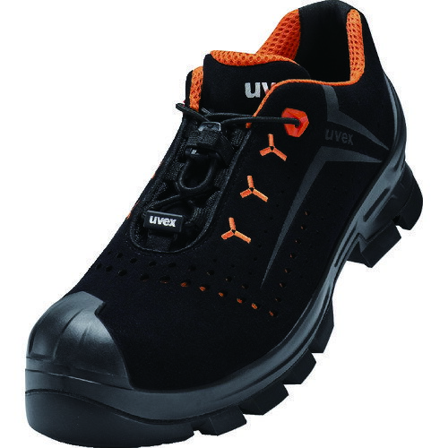 Rakuten - ワークシューズ おすすめ 仕事 靴 シューズ くつ UVEX 【売切商品】2 VIBRAM パーフォレーテッドシューズ24.5CM S1 P HRO SRC [6521539] 6521539 販売単位：1 送料無料