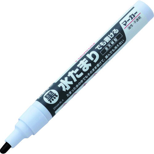 タジマ 全天候マーカー 黒 中字・丸芯 [ZENM-BLA] ZENMBLA 販売単位：1