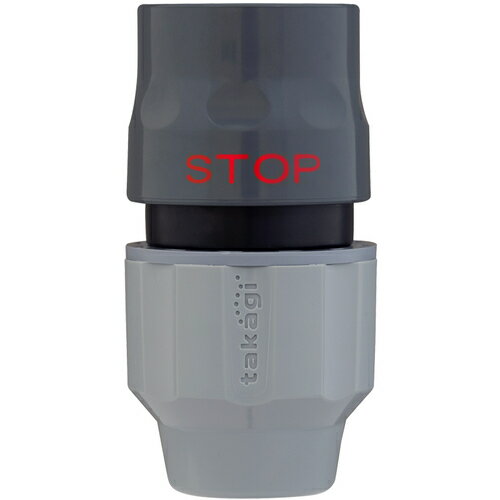 タカギ ラクロックストップコネクター [G1096GY] G1096GY 販売単位：1