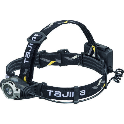 LED 照明 ライト 夜間 作業 アウトドア 登山 キャンプ 工事 ワークライト タジマ LEDヘッドライトF351D シルバー 電池式  LEF351DS 販売単位：1