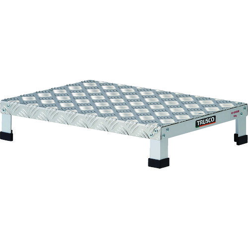 Step - TRUSCO トラスコ中山 ローハイシステムステップ アルミ製足踏台 500X350XH100 [LH-100A] LH100A 販売単位：1 送料無料