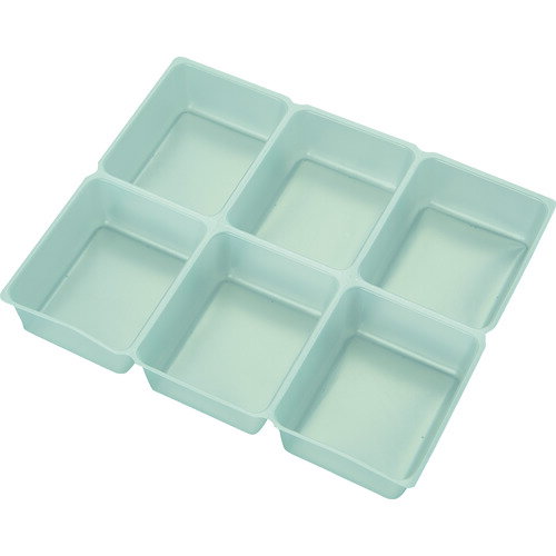 TRUSCO トラスコ中山 PPトレー 角 ミシン目付き 6マス 51X66 20枚入 [PPTSM-51X66] PPTSM51X66 販売単..