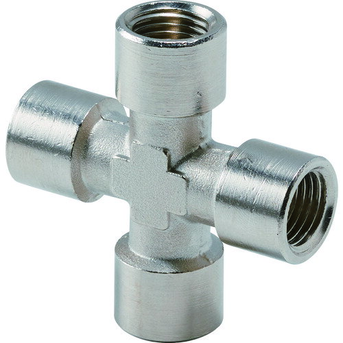 継手 配管 ネジ ねじ 建築 TRUSCO トラスコ中山 クロスG1/4メネジ 工事 [TCF2] TCF2 販売単位：1