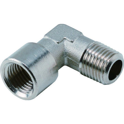 継手 配管 ネジ ねじ 建築 TRUSCO トラスコ中山 内・外エルボ オネジXメネジ1/4 工事 [TLL2] TLL2 販売単位：1