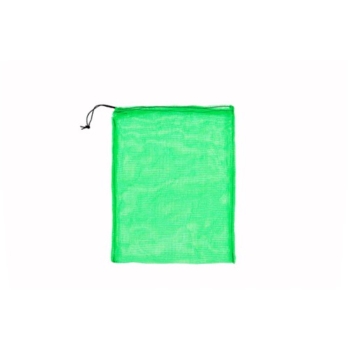 TRUSCO トラスコ中山 メッシュ袋 小 1枚入 39X55cm 目合4mm 緑 [MH-S-1-GN] MHS1GN 販売単位：1 2