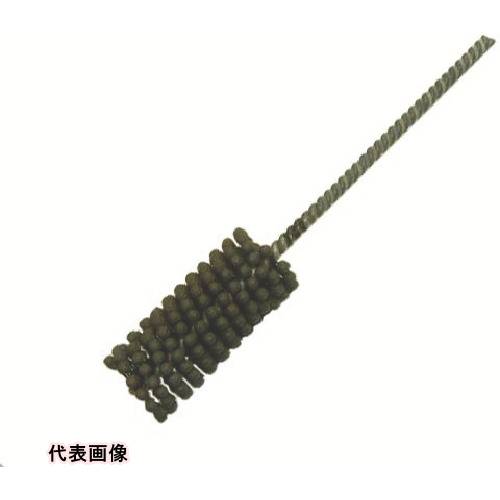 ｜774-5044 [BC31.8] 1販売商品画像については実際の製品と異なる場合がございます。あくまでも商品のスペックをご確認の上ご注文をお願いいたします。※この商品は受注発注の商品です。その為メーカーに在庫がない場合がございます。その場合は大変申し訳ございませんがキャンセルとさせて頂きます。予めご了承下さい。774-5044特長シャフトから出ているファイバー樹脂製の足に人口砥粒を焼結させた玉をつけた構造です。足がナイロン樹脂で弾力性に富み、ワークの内面のバリ、凹凸のあるワークの内面も研磨可能です。用途鋳鉄、炭素鋼、焼き入れした鉄などのバリ取り、研磨。SC（シリコンカーバイト）ワークの材質が比較的硬いもの（鋳鉄、炭素鋼、焼き入れした鉄など）AO（酸化アルミナ）ワークの材質が比較的柔らかいもの　主にバリ取り用＜細かい粒度＞#240、320、600、主に研磨用＜LAルビゲートアルミナ＞#1000相当（鏡面仕上用）（#20、#40、#80、#400、#800、は特注品として申し受けます）使用工具：エアドリル、電気ドリル（三段変速）、ボール盤。仕様全長(mm)：203軸径(mm)：6.3適合内径(mm)：30.0〜33.0砥粒：アルミオキサイド砥粒部長さ(mm)：76仕様2最高使用回転数(m)：300〜1200rp作業時間はワークの材質および使用目的よって異なるが目安として10〜20秒、往復運動は目安として2秒に1往復位研削液は、水溶液(ソリューブタイプ)またはスピンドル油を使用材質_仕上シャフト:亜鉛メッキ線質量90.000G原産国アメリカ「ルーペスタジオ」では、拡大鏡(虫眼鏡/ルーペ)、双眼鏡、単眼鏡、望遠鏡などのレンズ製品を主に取り扱っております。工具製品は常には在庫しておらずお取りよせとなります。ご了承下さい。軸付ブラシ ネジリブラシYUKO フレックスホーン＃AO180 BC型 関連商品へ