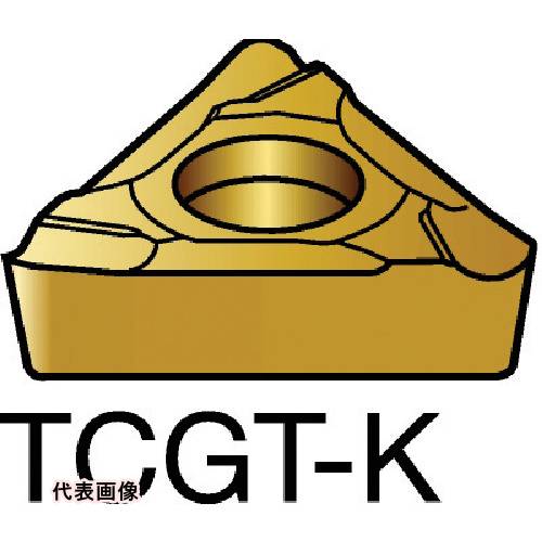 ｜607-8826 [TCGT110202LK] 10セットシステム上、送料無料と表記されていても、沖縄県・離島宛、大型商品は追加料金をいただく場合があります。別途費用が発生する場合、システムの都合上ご購入時の自動配信メールには追加料金が含まれておりません。当店でご注文内容を確認し、別途メールにてご請求金額を連絡致します。商品画像については実際の製品と異なる場合がございます。あくまでも商品のスペックをご確認の上ご注文をお願いいたします。※この商品は受注発注の商品です。その為メーカーに在庫がない場合がございます。その場合は大変申し訳ございませんがキャンセルとさせて頂きます。予めご了承下さい。607-8826特長滑らかな切削と優れた切れ刃じん性または加工面粗さとの融合が求められるときに優れ機能を発揮します。優れた耐熱衝撃性と軽断続切削に最適です。用途一般旋削ステンレス加工用。中から低切削速度用。仕様適合被削材：PMNSチップ形状：三角形切刃有効長LE(mm)：10.54内接円IC(mm)：6.35厚さS(mm)：2.38125コーナ半径RE(mm)：0.2穴径D1(mm)：2.8主逃げ角AN(°)：7コーティング：TiAlN+TiAlN加工タイプ：Finishing仕様2PVDコーティング超微粒子超硬材種質量1.300G原産国スウェーデン「ルーペスタジオ」では、拡大鏡(虫眼鏡/ルーペ)、双眼鏡、単眼鏡、望遠鏡などのレンズ製品を主に取り扱っております。工具製品は常には在庫しておらずお取りよせとなります。ご了承下さい。刃先交換式工具 旋削工具用チップSANDVIK コロターン107 関連商品へ