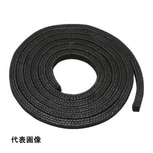 ニチアス TOMBO No.9039 炭素繊維パッキン □4.8mm×3m [TOMBO NO.9039-4.8] TOMBONO.90394.8 販売単位：1 送料無料