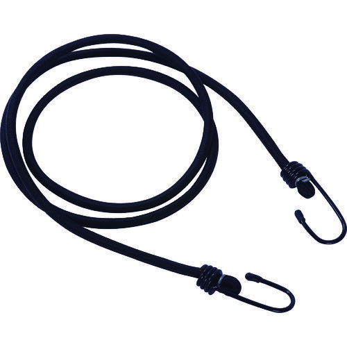 TRUSCO トラスコ中山 バンジーコード8mmx1500mm 黒 [TBC-8150-BK] TBC8150BK 販売...