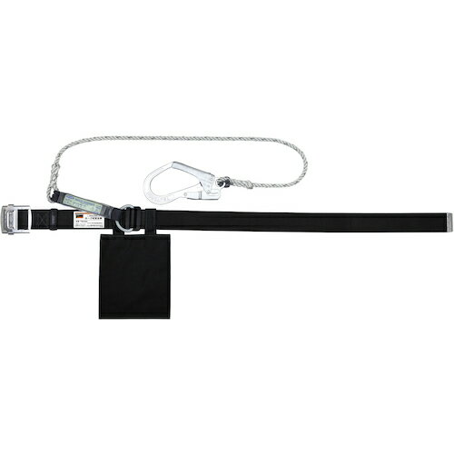 Rakuten - ロープタイプ TRUSCO トラスコ中山 ロープ式 胴ベルト型墜落制止用器具 幅50mmX長さ1150mm ブラック [TSB-99A-BK] TSB99ABK 販売単位：1 送料無料