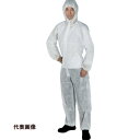 防護服 保護服 使い捨て 作業服 作業着 汚れ防止 トラスコ TRUSCO トラスコ中山 不織布使い捨て保護服 つなぎフード付きタイプ XXLサイズ 保護具 服...
