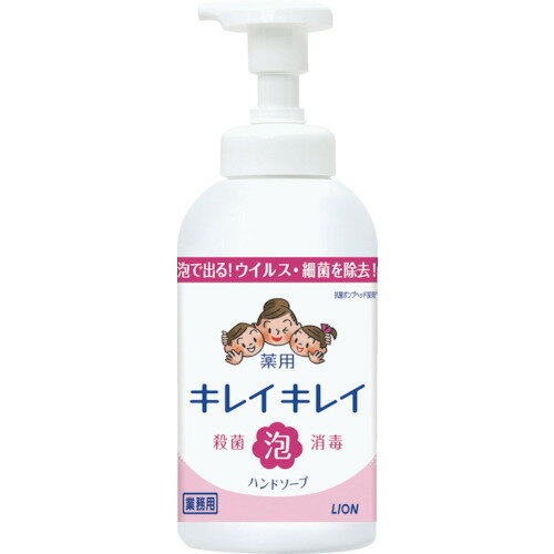 ライオン キレイキレイ薬用泡ハンドソープ 550mL [BPGHALP] BPGHALP 販売単位：1