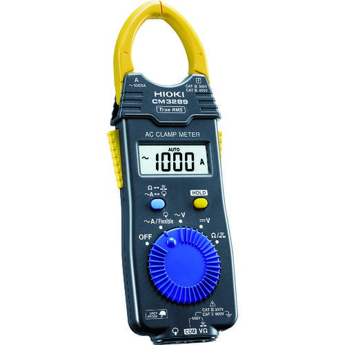 デジタル 交流電流測定用 HIOKI ACクランプメータ CM3289 書類3点付 [CM3289-SYORUI3TENTUKI] CM3289SYORUI3TENTUKI 販売単位：1 送料無料