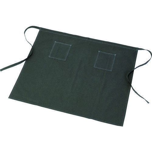 TRUSCO トラスコ中山 キャンバスエプロン幅広腰前掛けタイプ グレー [HMEP-GY] HMEPGY 販売単位：1