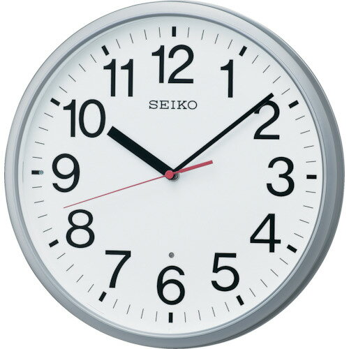 Rakuten - SEIKO 電波掛時計 直径305×45 P枠 銀色メタリック [KX230S] 販売単位：1 送料無料