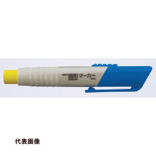 サクラ 建築用固形マーカー 黄 [KPH-3Y Y] 販売単位：1