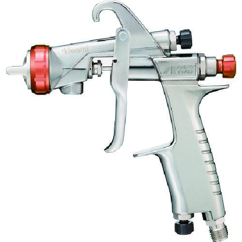 アネスト岩田 自動車補修専用スプレーガン(重力式) ノズル口径 Φ1.3 吹付空気圧力0.20MPa [KIWAMI-1-13..