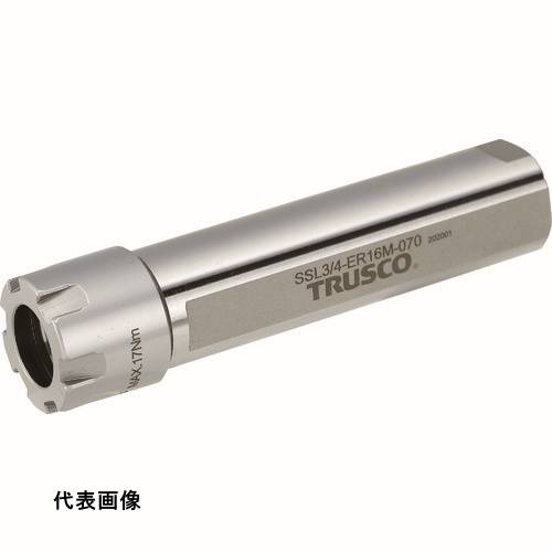 TRUSCO トラスコ中山 NC旋盤用ストレートシャンクコレットホルダ フラット付きERMコレットホルダSSL型(インチ) シャンク径1 全長93 ER16用 [SSL1-ER16M-070] SSL1ER16M070 販売単位：1 送料無料