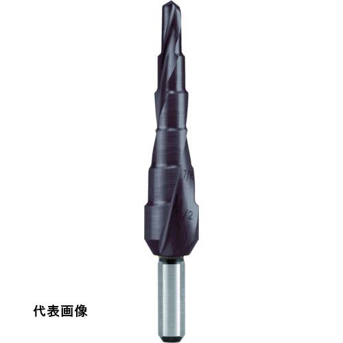 ストレートシャンクタイプ RUKO 2枚刃スパイラルステップドリル 1/2 チタンアルミニウム [101707F] 販..