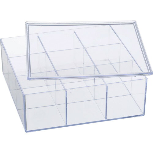 4904881691806｜1355736 [691806] 1販売商品画像については実際の製品と異なる場合がございます。あくまでも商品のスペックをご確認の上ご注文をお願いいたします。※この商品は受注発注の商品です。その為メーカーに在庫がない場合がございます。その場合は大変申し訳ございませんがキャンセルとさせて頂きます。予めご了承下さい。1355736特長透明なので中身が何か分かります。多種類のサイズがあり、用途に合わせて選べます。フタ、仕切付です。用途細かい部品の監理・収納に。仕様色：透明外形寸法(mm)間口：240外形寸法(mm)奥行：240外形寸法(mm)高さ：92有効内寸(mm)間口：75有効内寸(mm)奥行：75有効内寸(mm)高さ：75タイプ：固定仕切コマ数：9仕様2固定仕切タイプ材質_仕上スチロール樹脂質量846.000G原産国日本JANコード4904881691806「ルーペスタジオ」では、拡大鏡(虫眼鏡/ルーペ)、双眼鏡、単眼鏡、望遠鏡などのレンズ製品を主に取り扱っております。工具製品は常には在庫しておらずお取りよせとなります。ご了承下さい。パーツケース パーツケース（樹脂製）蝶プラ ポリスチレンケース デスコBI 関連商品へ