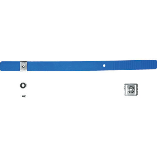 EUROFLEX 突き刺し防止・耐切創クサリ手袋 コンフォート用バンド Lサイズ ブルー [KBS53] KBS53 販売単位：1