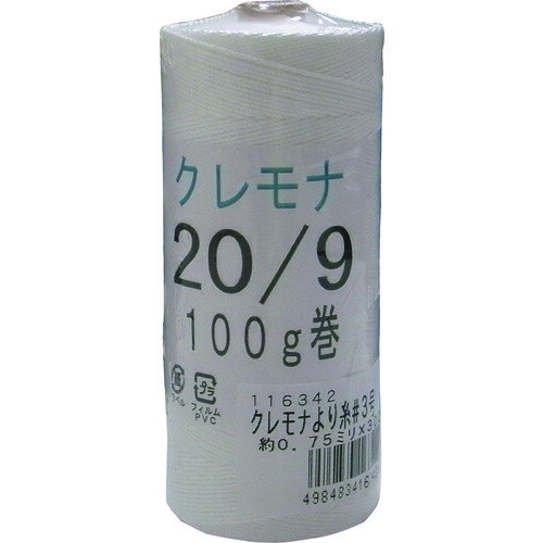まつうら クレモナより糸 3号(約0.75mm)×300m [KM-YORIITO#3-300M] KMYORIITO3300M 販売単位：1