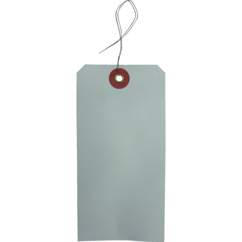 ユタカメイク 荷札 針金付荷札 布 60mmX120mm 6枚 [A-169] 販売単位：1